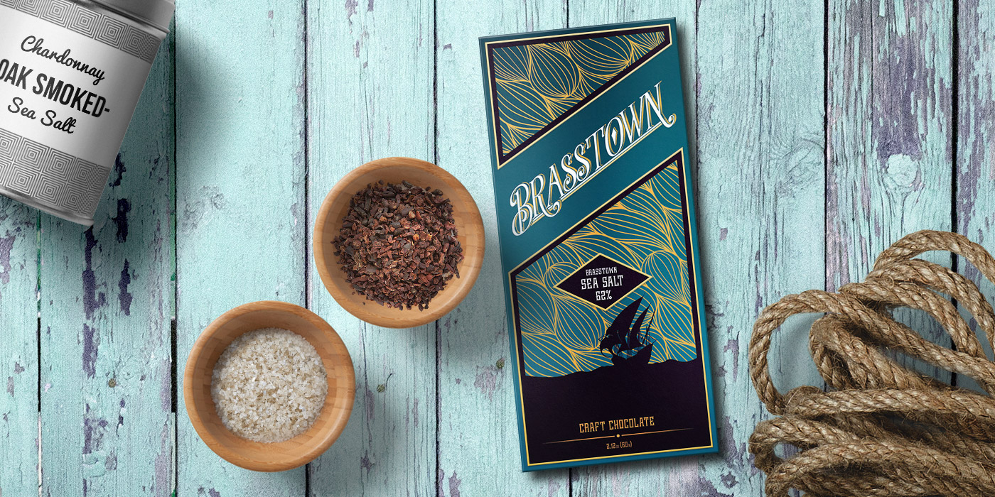 Bitter and sweet, Brasstown Sea Salt chocolate will leave you wanting more!